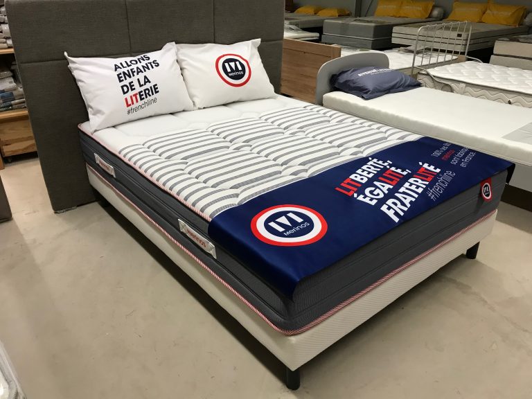 lit, literie, mérinos, matelas