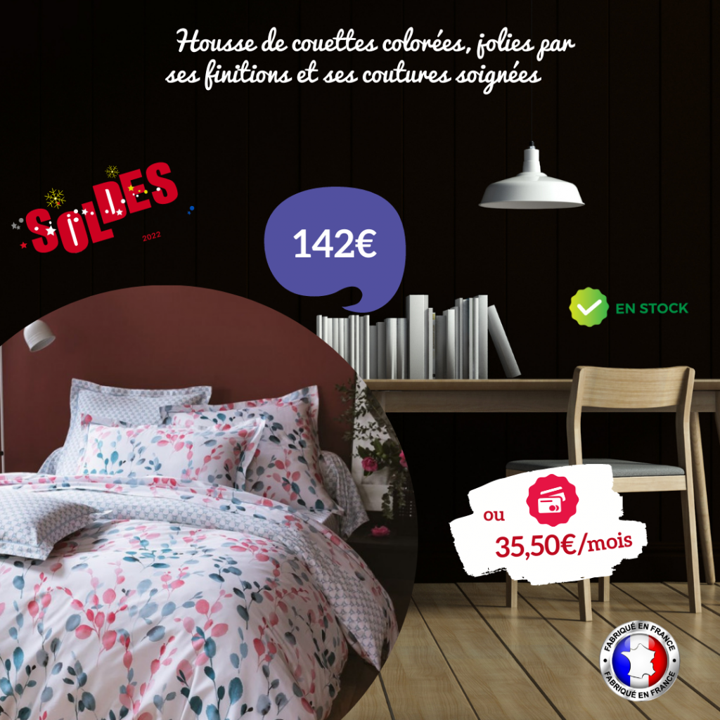 housse de couette Sofia Traditions des Vosges
